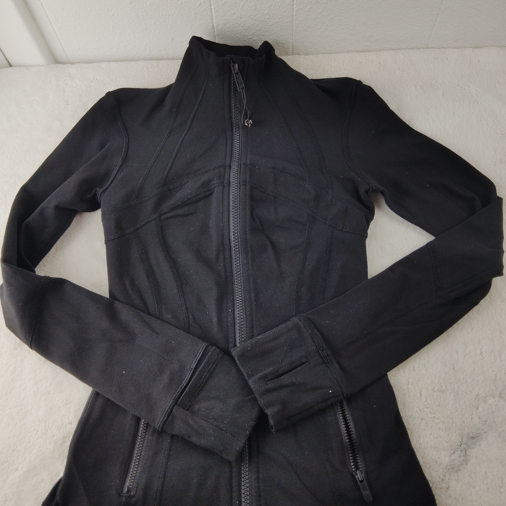 Lululemon Jacket Define Black Sz 0